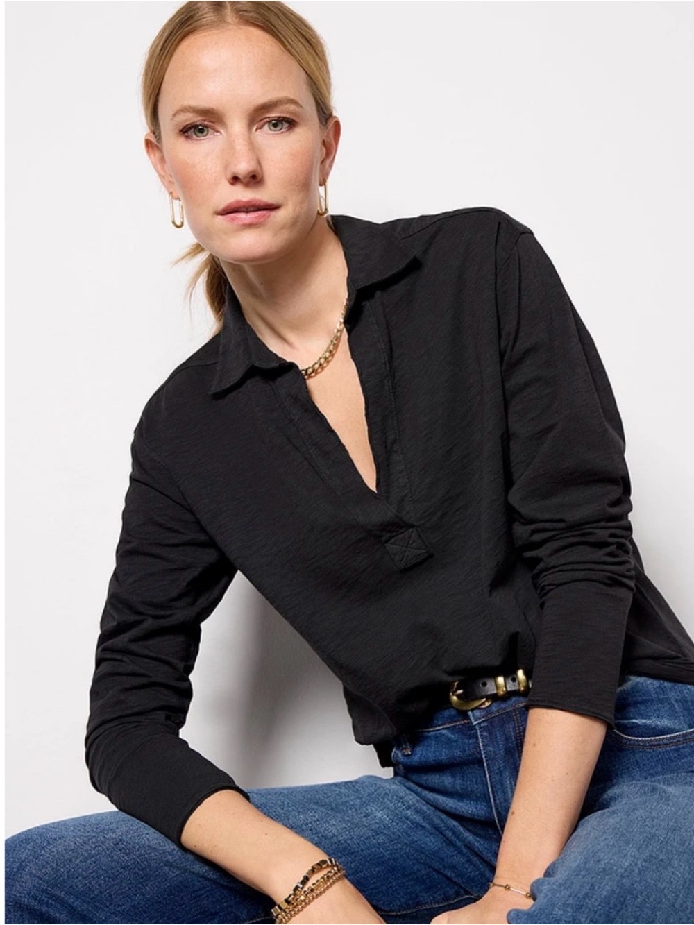 Evereve Romy Relaxed Polo